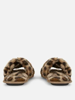 Mujer Primark Zapatillas De Estar En Casa|Pantuflas De Pelo Sintético