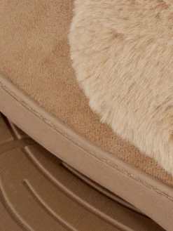 Mujer Primark Zapatillas De Estar En Casa|Pantuflas Estilo Mocasín Con Forro De Pelo Sintético