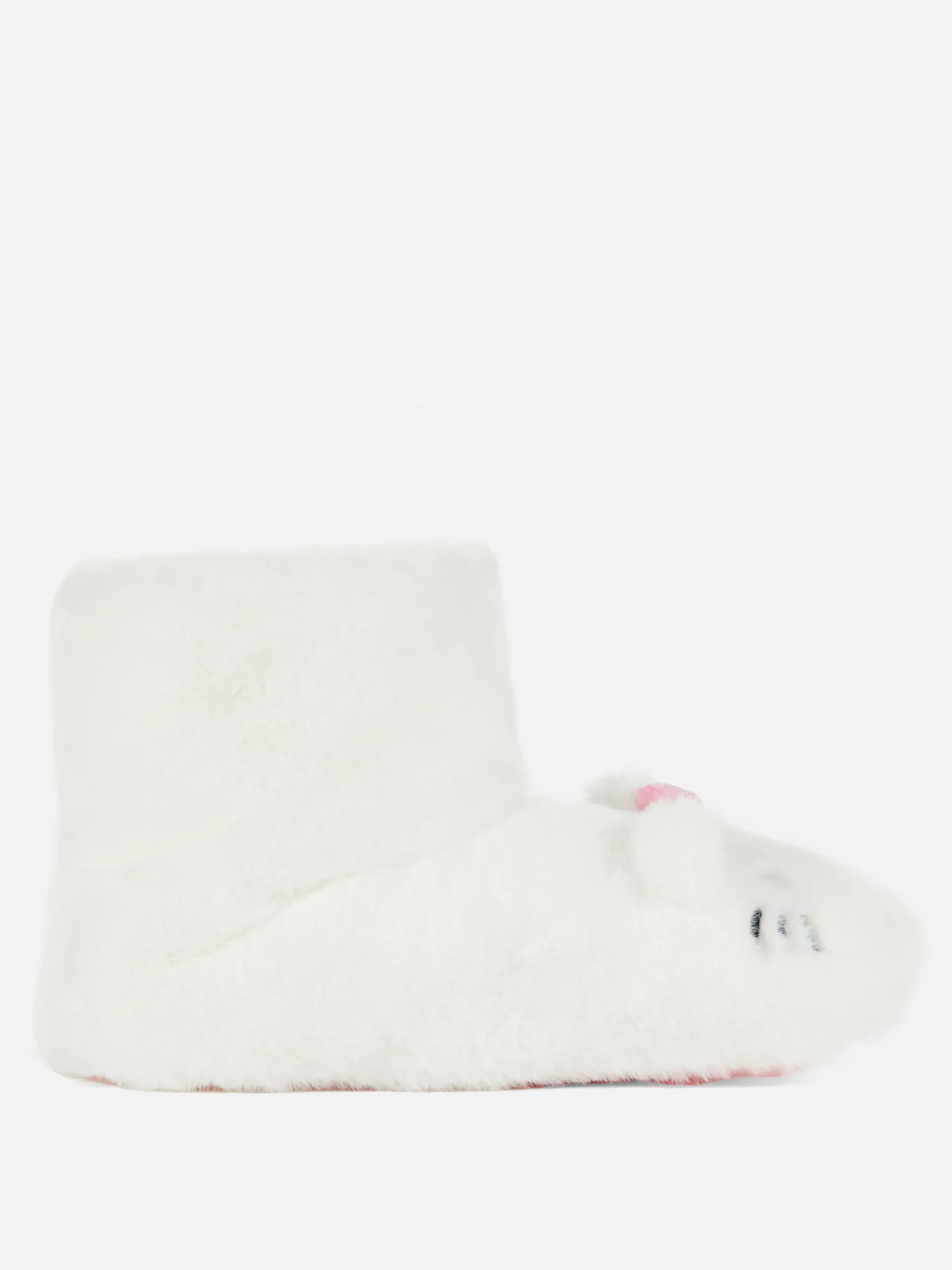 Mujer Primark Zapatillas De Estar En Casa|Zapatillas De Estar En Casa|Pantuflas Tipo Patuco De Felpa De Hello Kitty