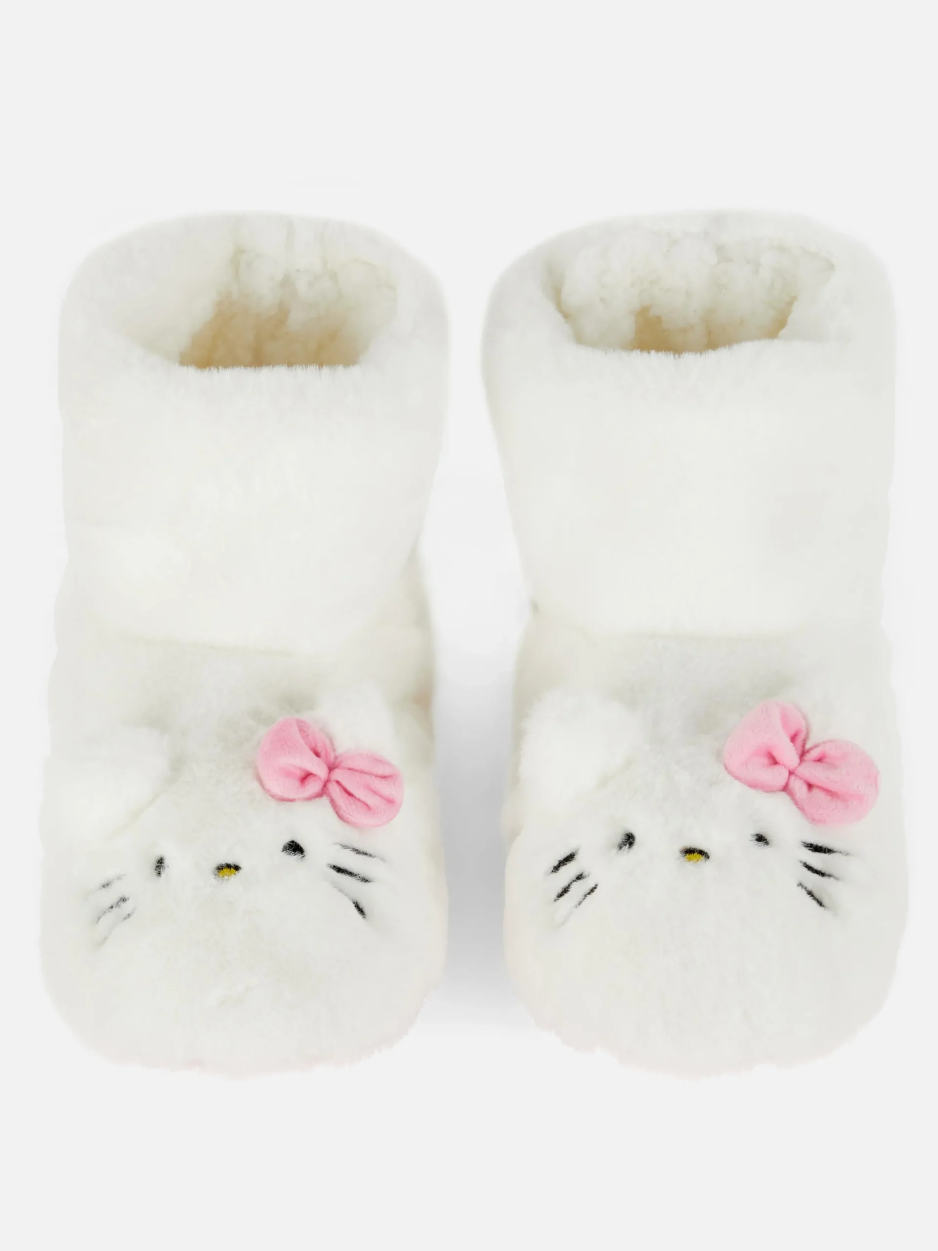 Mujer Primark Zapatillas De Estar En Casa|Zapatillas De Estar En Casa|Pantuflas Tipo Patuco De Felpa De Hello Kitty