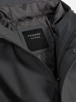 Hombre Primark Abrigos Y Chaquetas|Parka Con Capucha Y Revestimiento De Goma