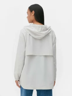 Mujer Primark Abrigos Y Chaquetas|Parka Impermeable Ligera Con Capucha