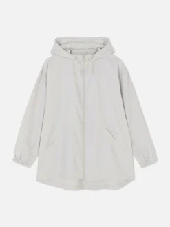 Mujer Primark Abrigos Y Chaquetas|Parka Impermeable Ligera Con Capucha