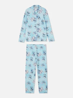 Niños Primark Pijamas Y Ropa Para Dormir|Pijama Con Camisa De Manga Larga De Stitch Y Ángel