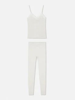 Mujer Primark Sets De Pijamas|Pijama Con Camiseta De Tirantes Y Leggings