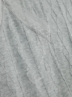 Mujer Primark Sets De Pijamas|Pijama Con Camiseta De Tirantes De Punto De Ochos