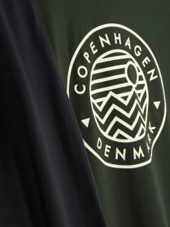 Hombre Primark Pijama|Pijama Con Estampado «Places Of The World»