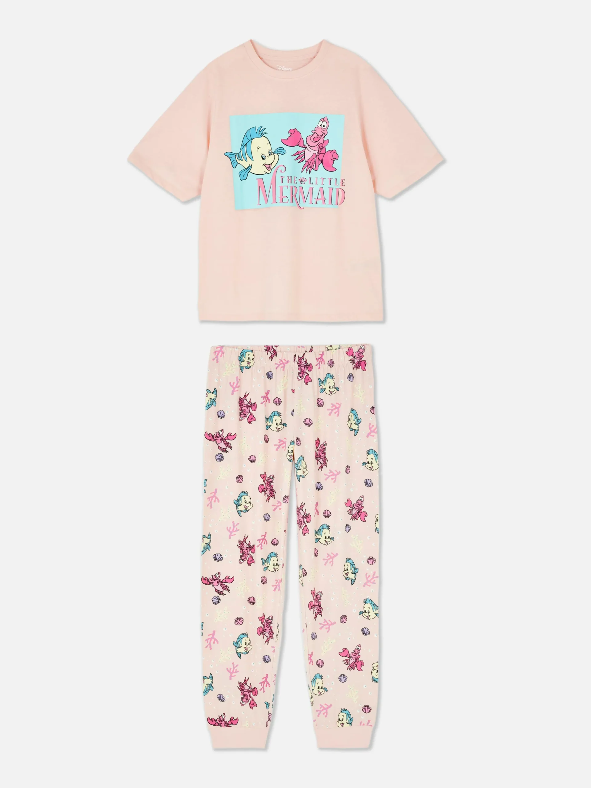 Mujer Primark Sets De Pijamas|Pijama Con Pantalón Con Bajos Ajustados De Disney