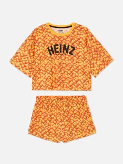 Mujer Primark Sets De Pijamas|Pijama Corto Con Estampado Gráfico De Heinz