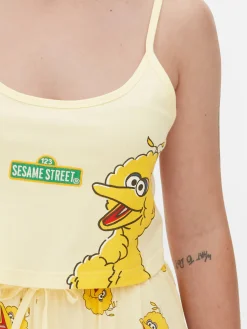 Mujer Primark Sets De Pijamas|Pijama Corto De Barrio Sésamo