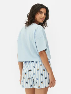 Mujer Primark Sets De Pijamas|Pijama Corto De Barrio Sésamo
