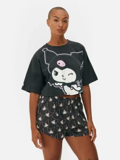 Mujer Primark Sets De Pijamas|Pijama Corto De Kuromi De Hello Kitty