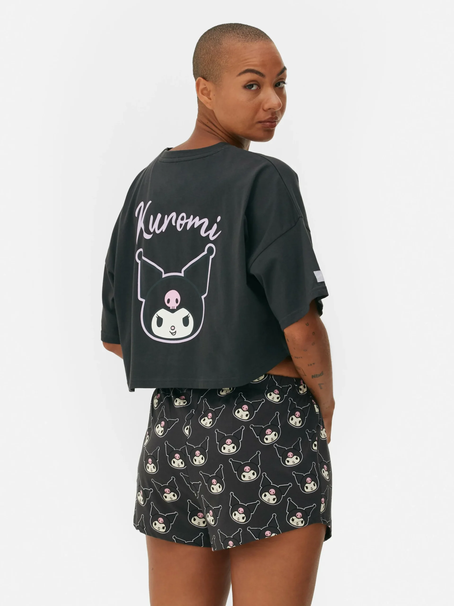 Mujer Primark Sets De Pijamas|Pijama Corto De Kuromi De Hello Kitty