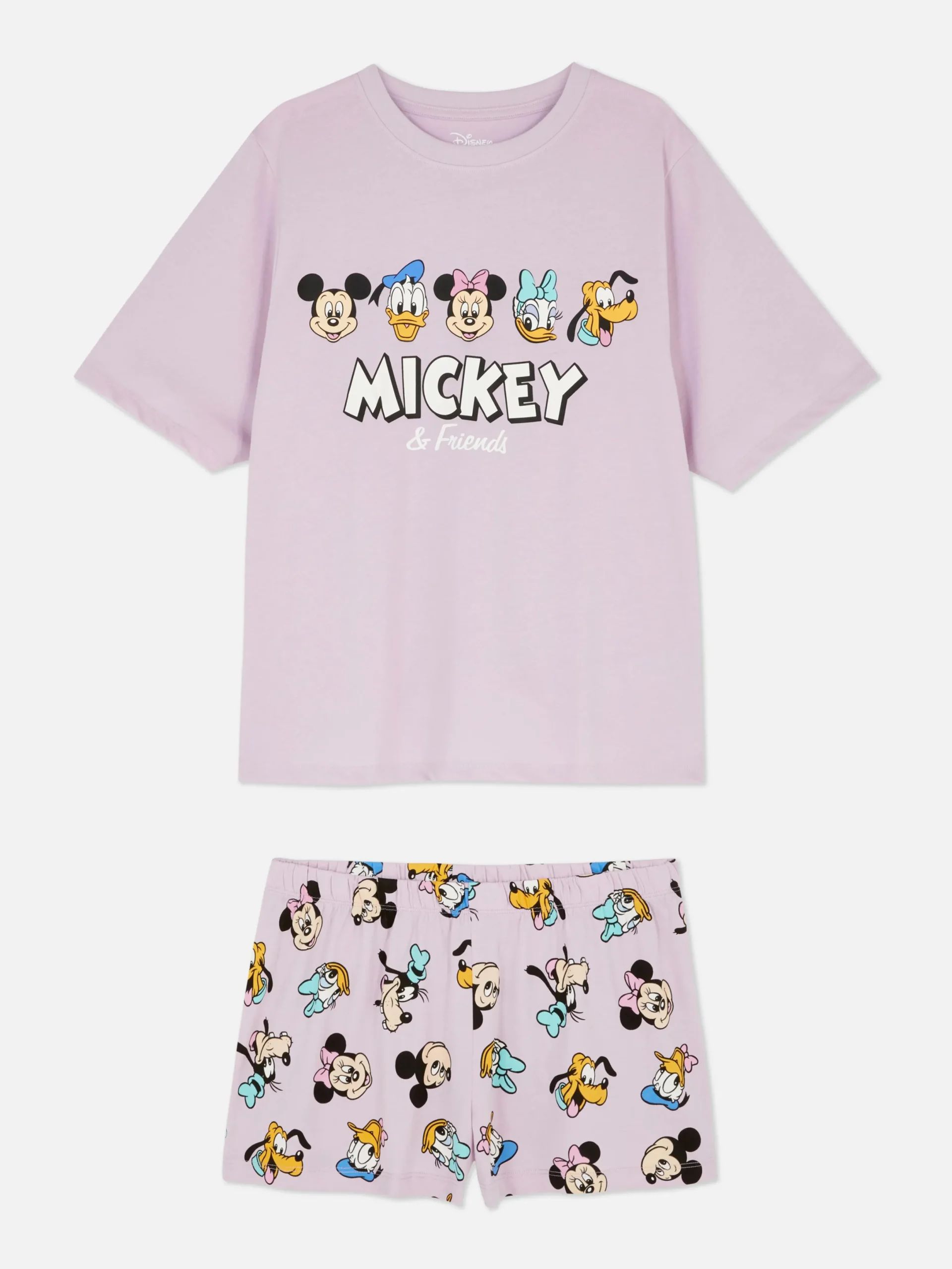 Mujer Primark Sets De Pijamas|Pijama Corto De Mickey Mouse & Friends De Disney