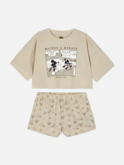 Mujer Primark Sets De Pijamas|Pijama Corto De Mickey Mouse De Disney