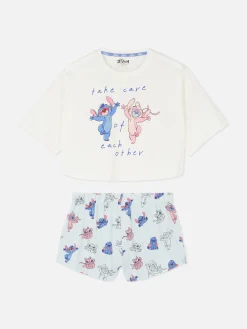 Mujer Primark Sets De Pijamas|Pijama Corto De Stitch Y Ángel De Disney