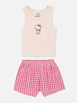 Mujer Primark Sets De Pijamas|Pijama Corto Del 50.º Aniversario De Hello Kitty