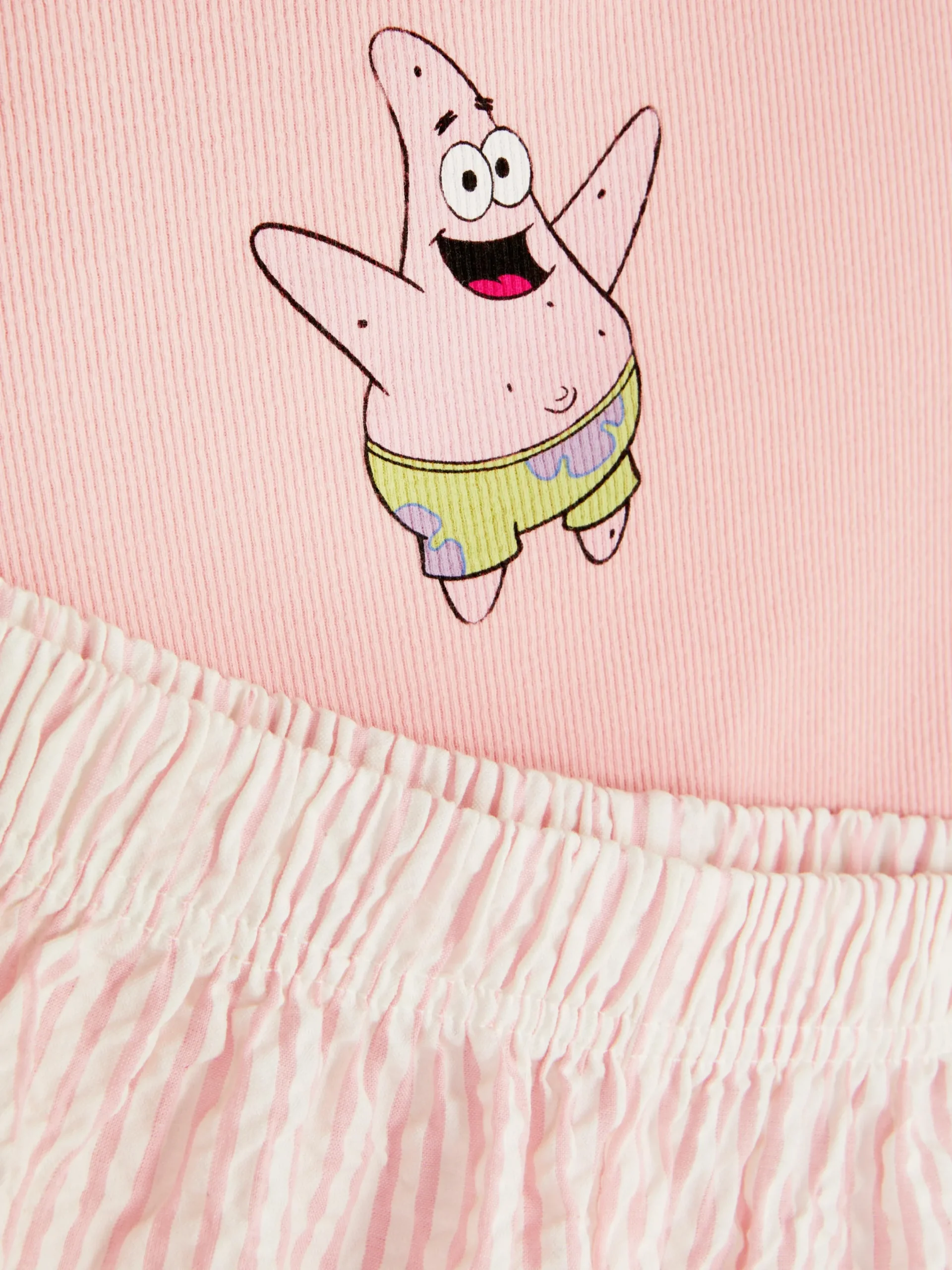 Mujer Primark Sets De Pijamas|Pijama Corto Sin Mangas De Bob Esponja Para Mujer