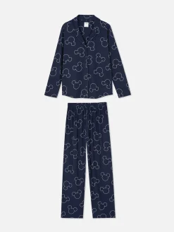 Mujer Primark Sets De Pijamas|Pijama De Corte Boyfriend De Mickey Mouse De Disney