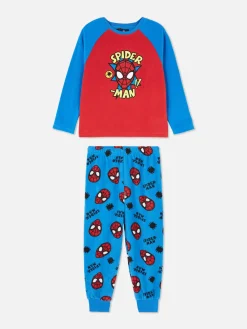Niños Primark Pijamas Y Ropa Para Dormir|Pijama De Felpa De Spider-Man De Marvel