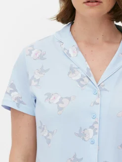 Mujer Primark Sets De Pijamas|Pijama De Manga Corta De Bambi Y Tambor De Disney