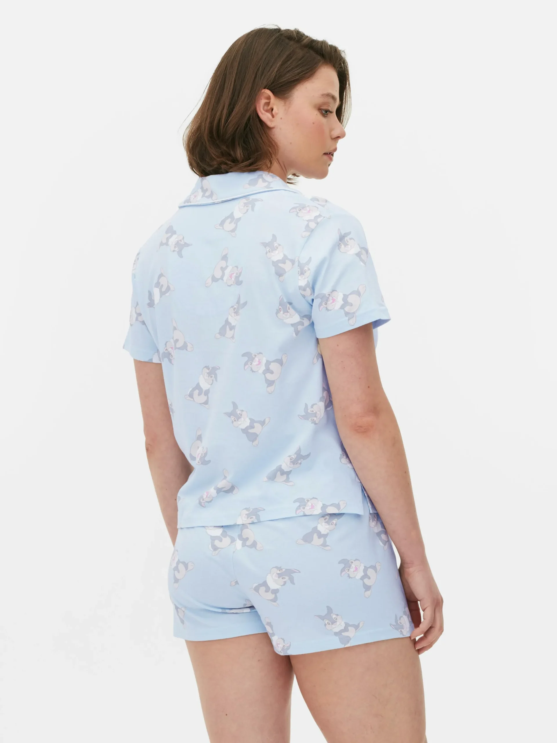 Mujer Primark Sets De Pijamas|Pijama De Manga Corta De Bambi Y Tambor De Disney