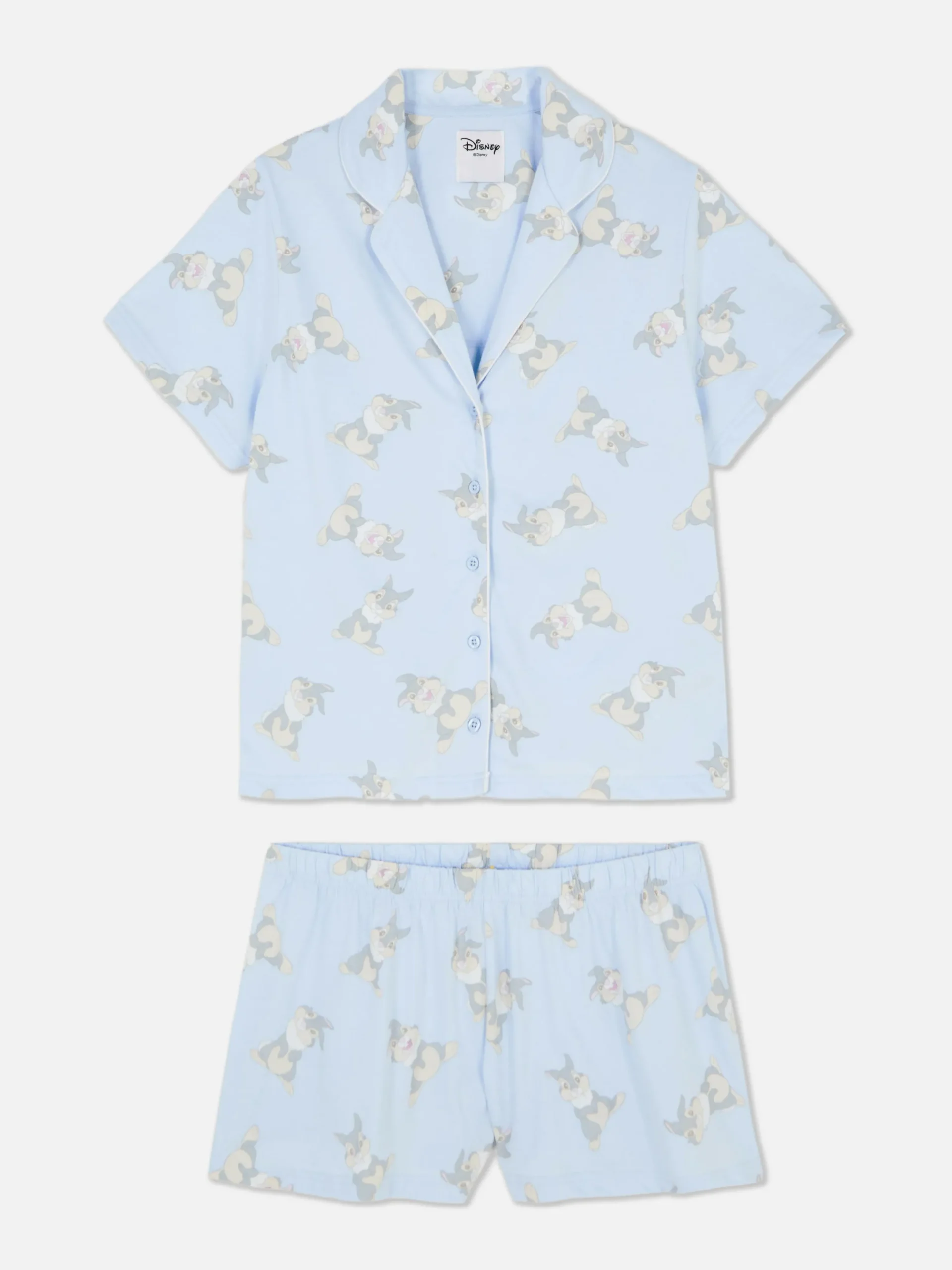 Mujer Primark Sets De Pijamas|Pijama De Manga Corta De Bambi Y Tambor De Disney