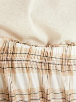 Mujer Primark Sets De Pijamas|Pijama De Manga Corta De Tartán