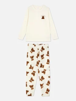 Mujer Primark Sets De Pijamas|Pijama De Manga Larga De Microfelpa