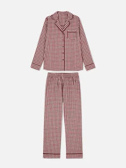 Mujer Primark Sets De Pijamas|Pijama De Manga Larga De Franela