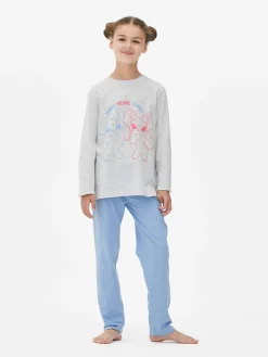 Niños Primark Pijamas Y Ropa Para Dormir|Pijama De Manga Larga De Stitch De Disney