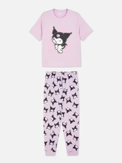 Mujer Primark Sets De Pijamas|Pijama De Punto Con Kuromi De Hello Kitty