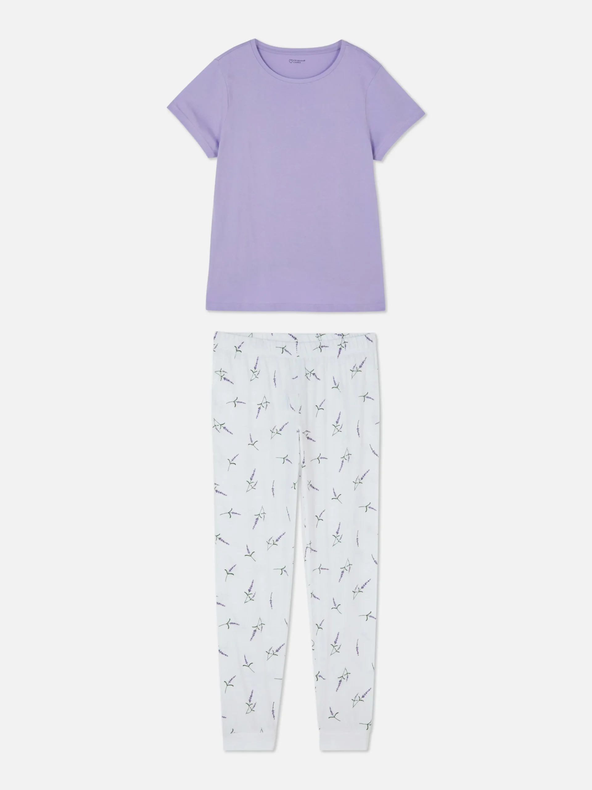 Mujer Primark Sets De Pijamas|Pijama De Punto De Manga Corta Estampado