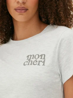 Mujer Primark Sets De Pijamas|Pijama De Punto De Manga Corta Con Estampado Gráfico