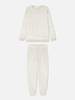 Mujer Primark Sets De Pijamas|Pijama De Tejido Polar De Manga Larga