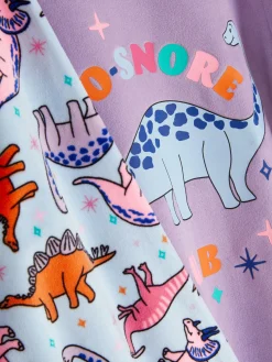 Niños Primark Pijamas Y Ropa Para Dormir|Pijama De Velvetón Con Dinosaurio