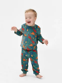 Primark Pijamas Y Ropa Para Dormir|Pijama De Velvetón Con Estampado Gráfico