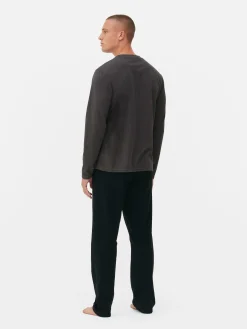 Hombre Primark Pijama|Pijama Largo Con Estampado «Los Angeles»