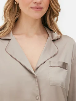 Mujer Primark Sets De Pijamas|Pijama Largo De Satén