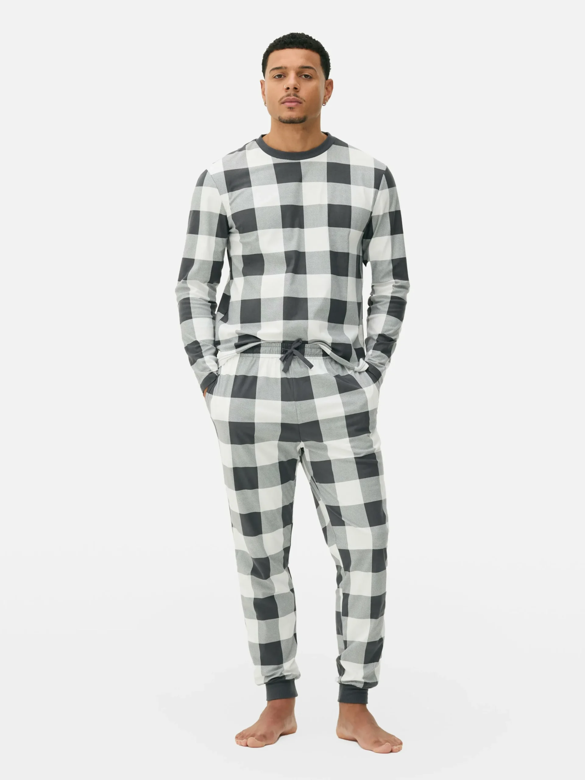 Hombre Primark Pijama|Pijama Largo Extrasuave