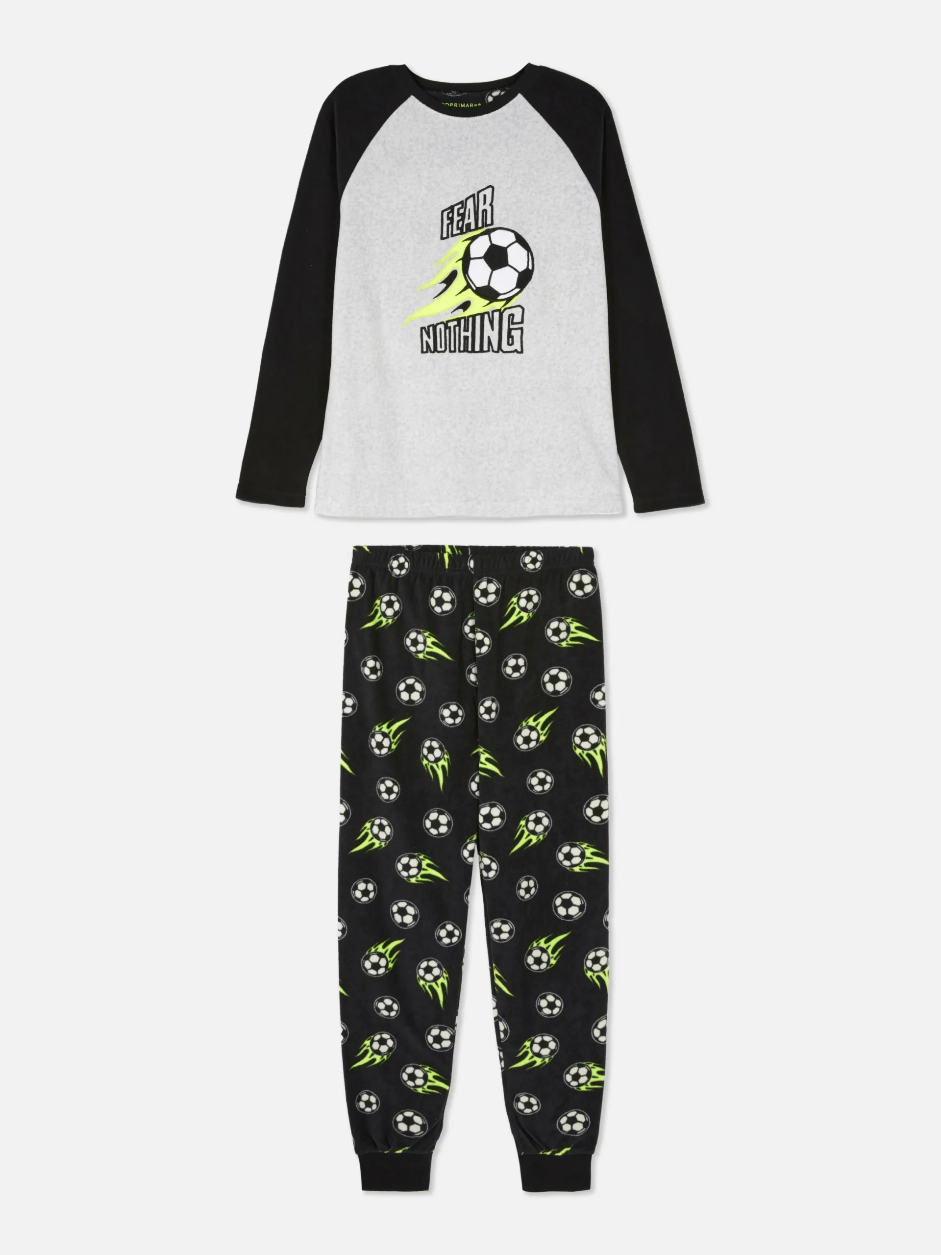 Niños Primark Pijamas Y Ropa Para Dormir|Pijama Polar Con Motivos De Fútbol
