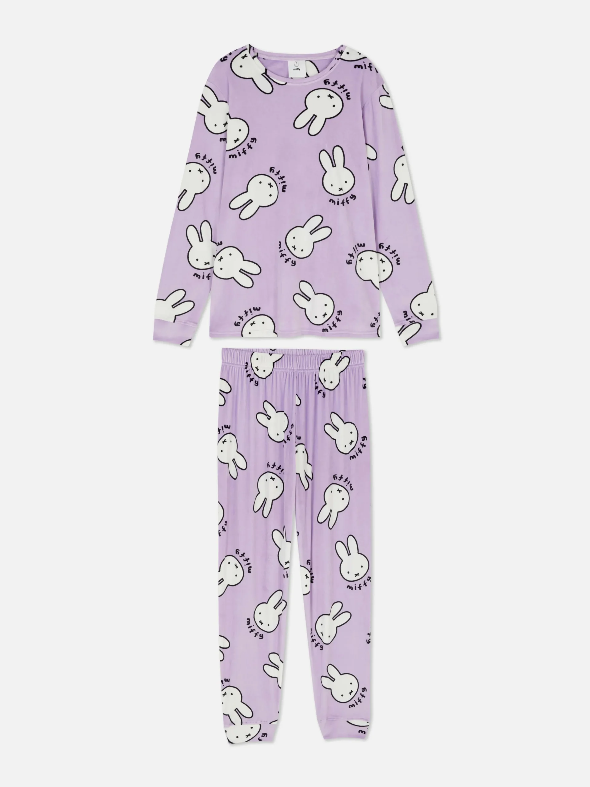 Mujer Primark Sets De Pijamas|Pijama Polar De Manga Larga De Miffy