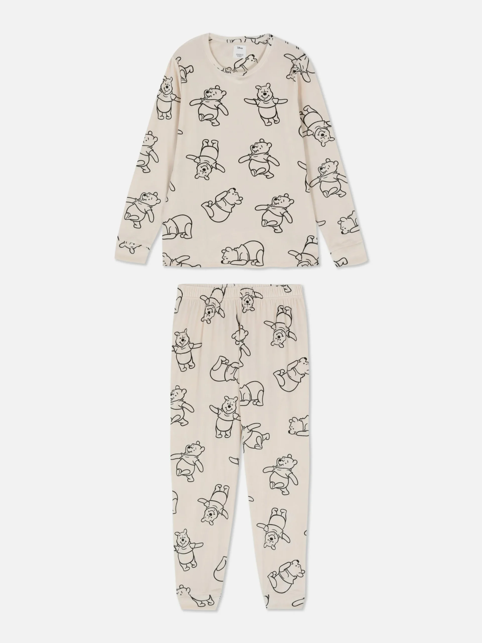Mujer Primark Sets De Pijamas|Pijama Polar De Manga Larga Con Personajes De Disney
