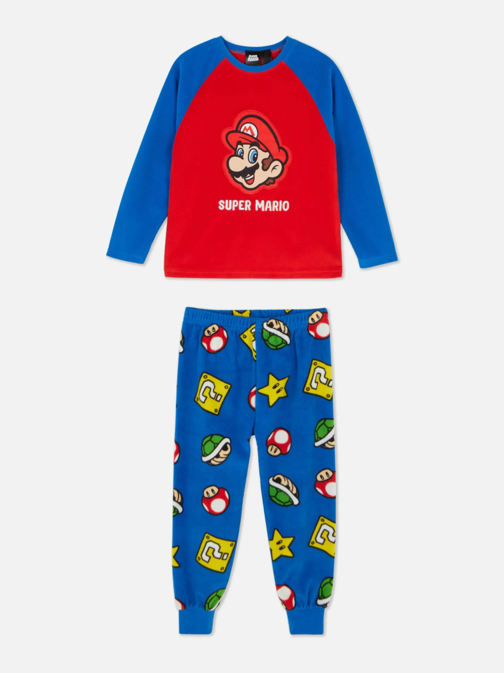 Niños Primark Pijamas Y Ropa Para Dormir|Pijama Polar De Super Mario