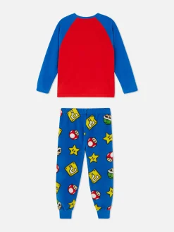 Niños Primark Pijamas Y Ropa Para Dormir|Pijama Polar De Super Mario