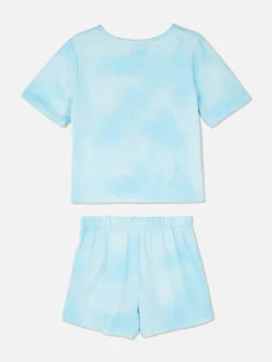 Niños Primark Pijamas Y Ropa Para Dormir|Pijama Tie-dye De Manga Corta De Stitch De Disney