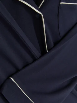 Mujer Primark Sets De Pijamas|Pijamas De Punto De Manga Larga Y Corte Boyfriend