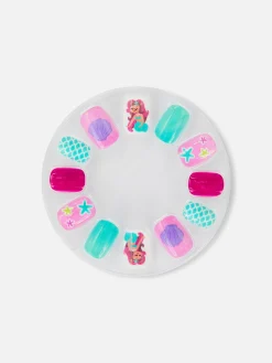 Primark Uñas Postizas|Pintalabios Mate Miniuñas Postizas A Presión Con Sirenas