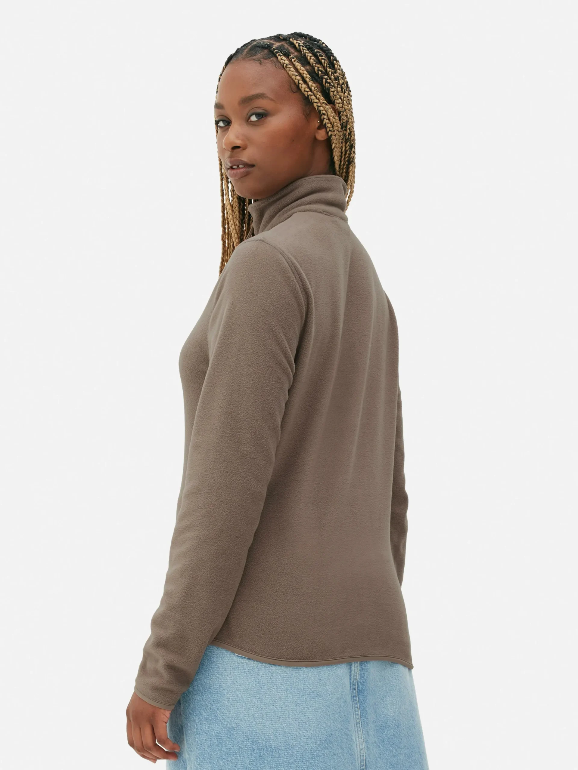 Mujer Primark Jerseys Y Cárdigans|Polar Con Media Cremallera