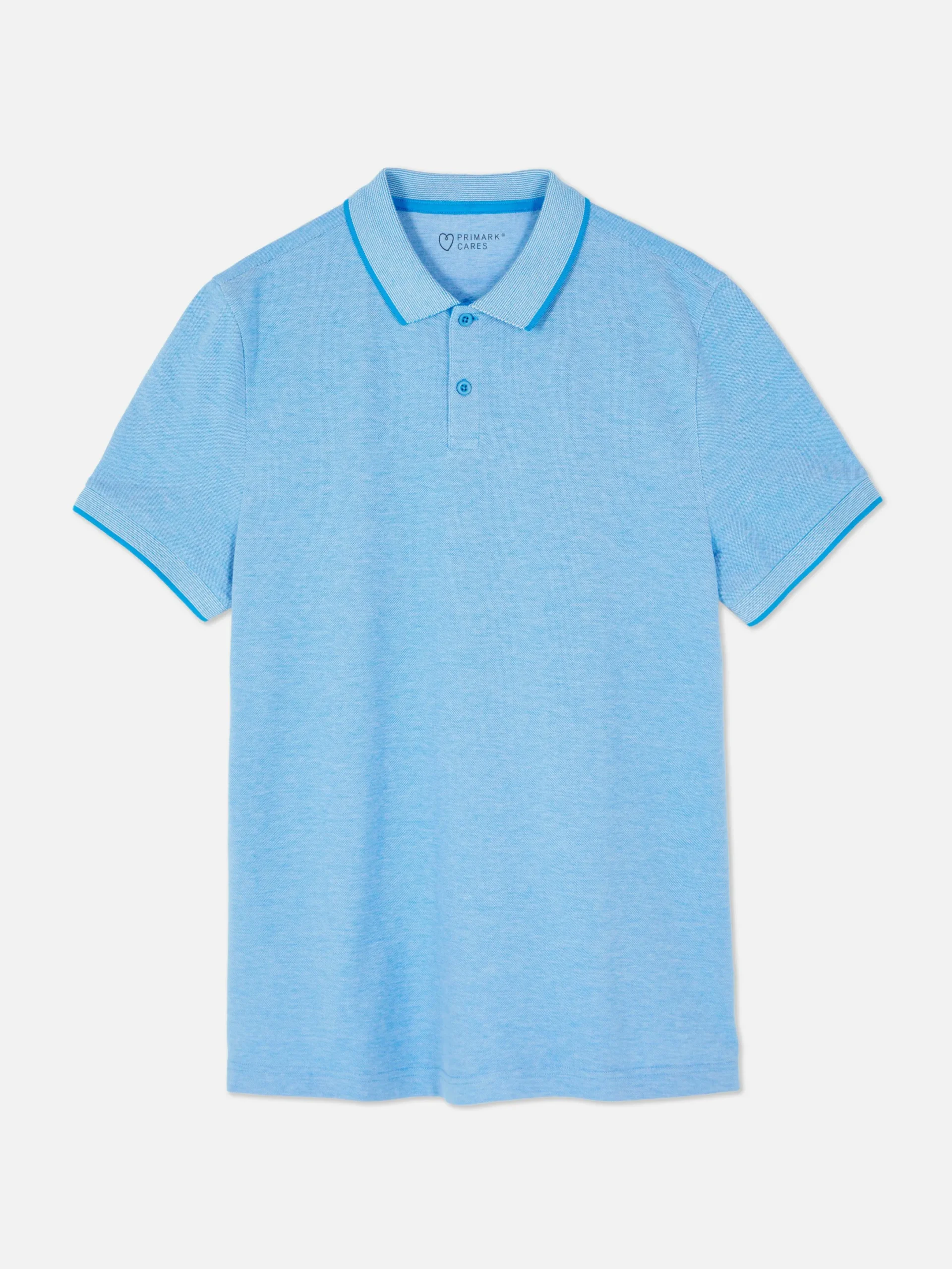 Hombre Primark Tops Y Camisetas|Polo De Punto Ojo De Perdiz